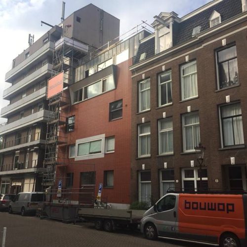 Verbouw Eikenweg Amsterdam, realiseren dakopbouw.
